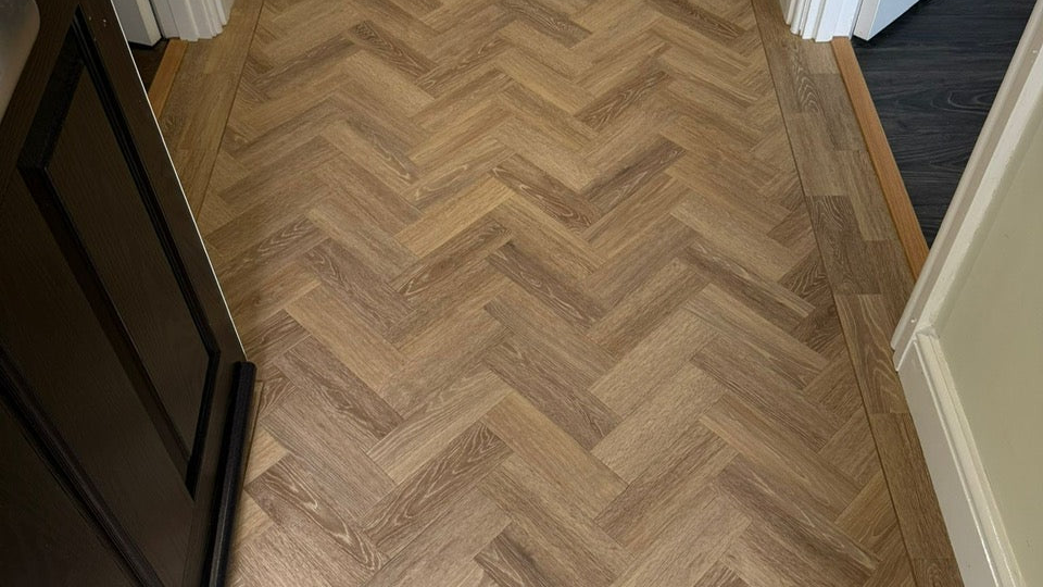 Hallway & Kitchen LVT Installation