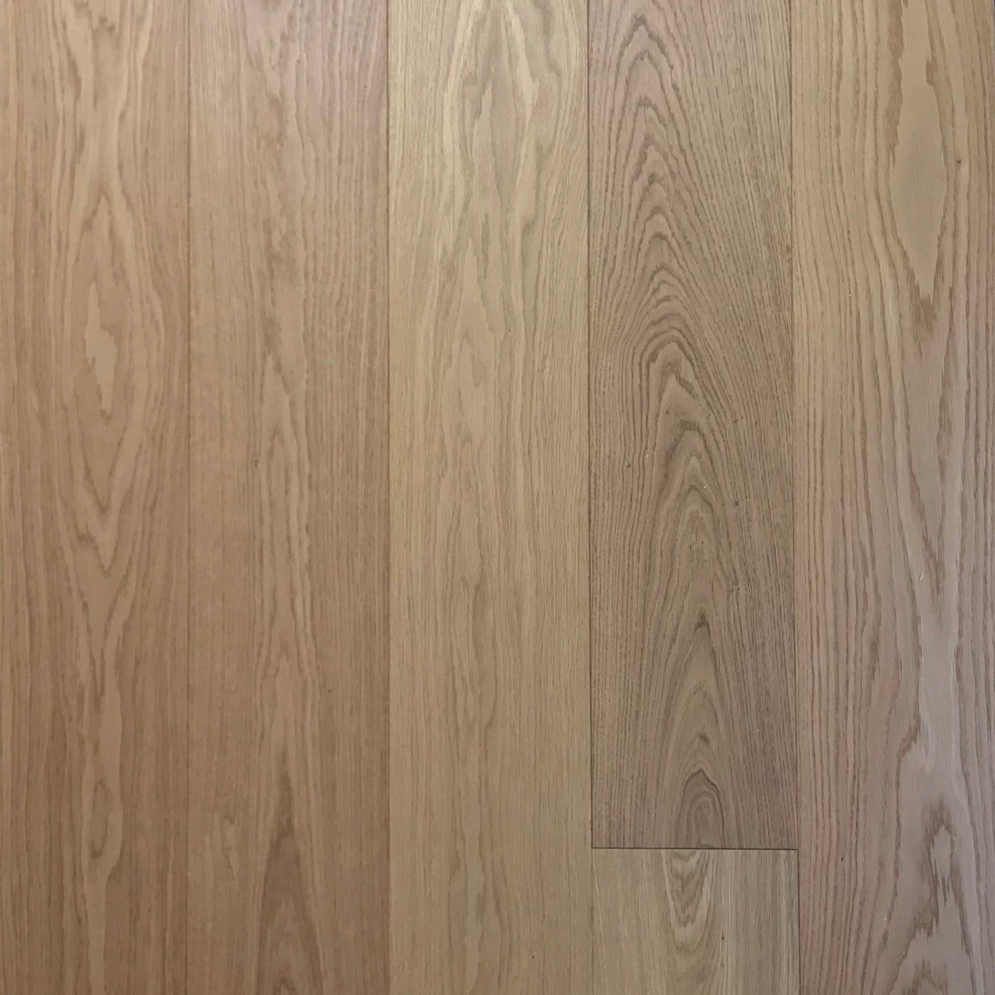 Close-up of a wooden floor with a natural finish
