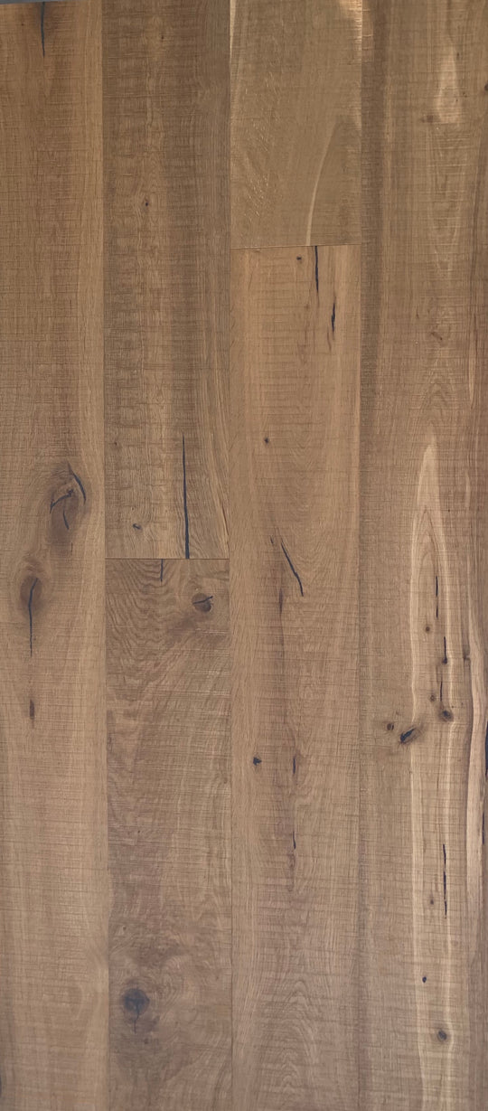 Engineered Oak Bandsawn Smoked Matt Lacquered 220x2200mm £56.08m2