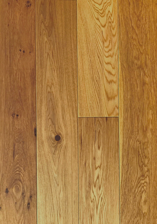 Engineered Oak Matt Lacquered Rustic 125x400-1200mm £35.72m2