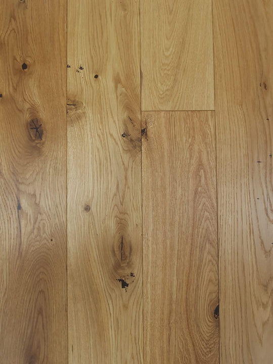 Engineered Oak Brushed & Matt Lacquered Rustic 125x400-1200mm £36.58m2