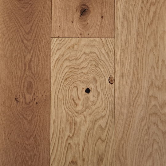 Close-up of wooden flooring with natural grain and texture