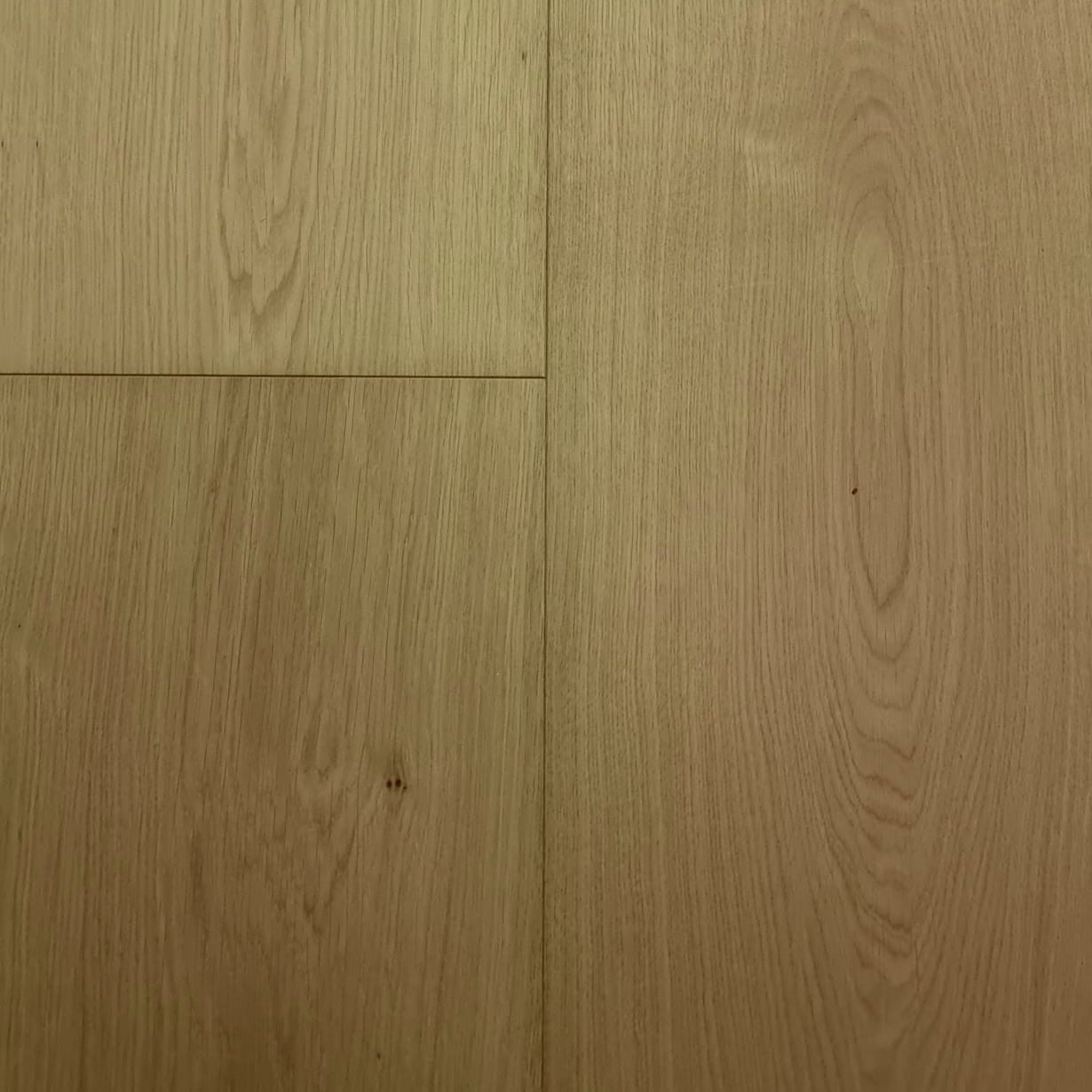 Close-up of wooden flooring with a visible grain pattern