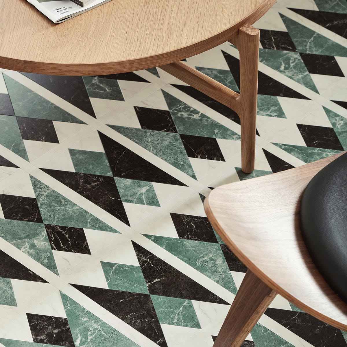 Temple Diamond Doric, Amtico Decor, Sample