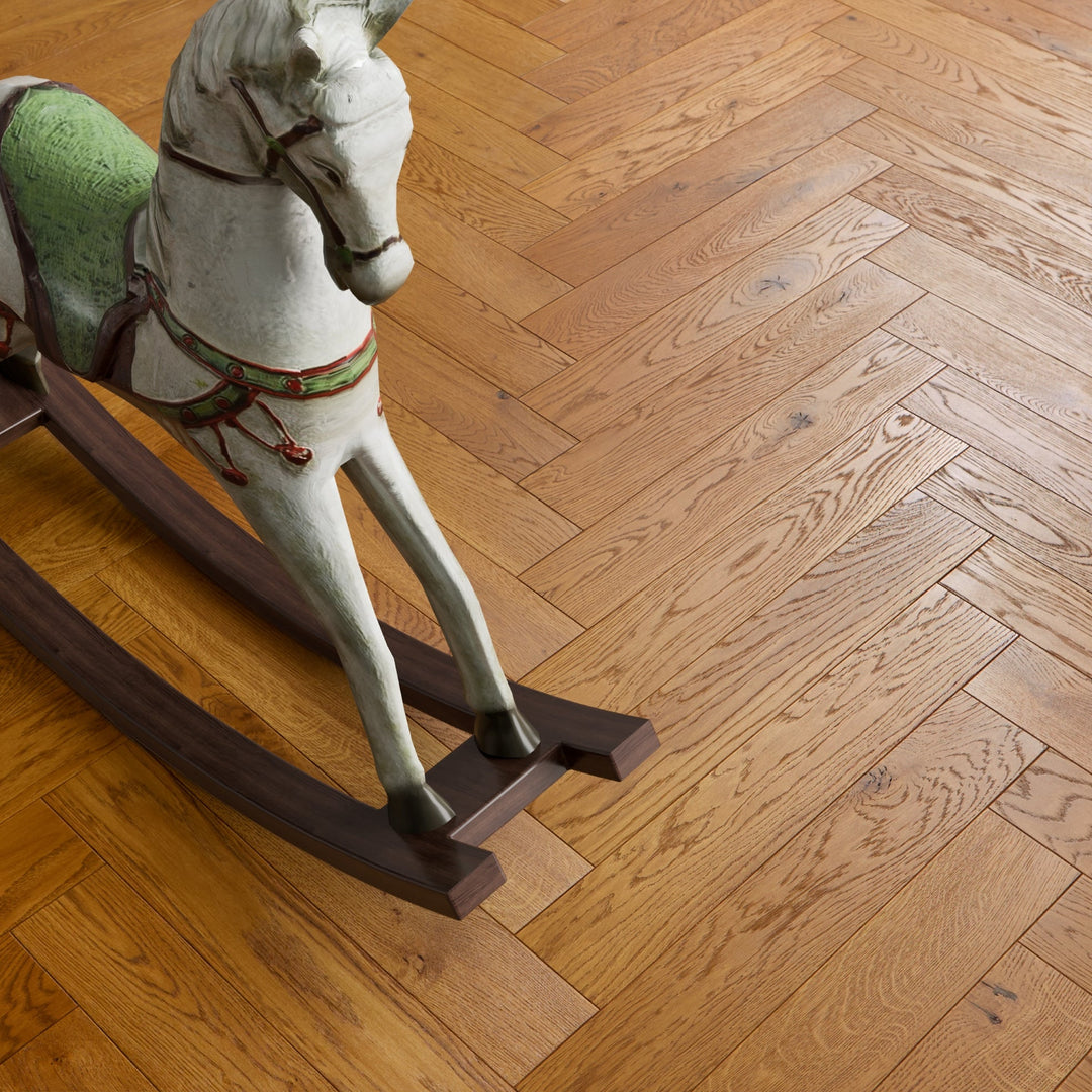 Honeystreet Oak parquet flooring