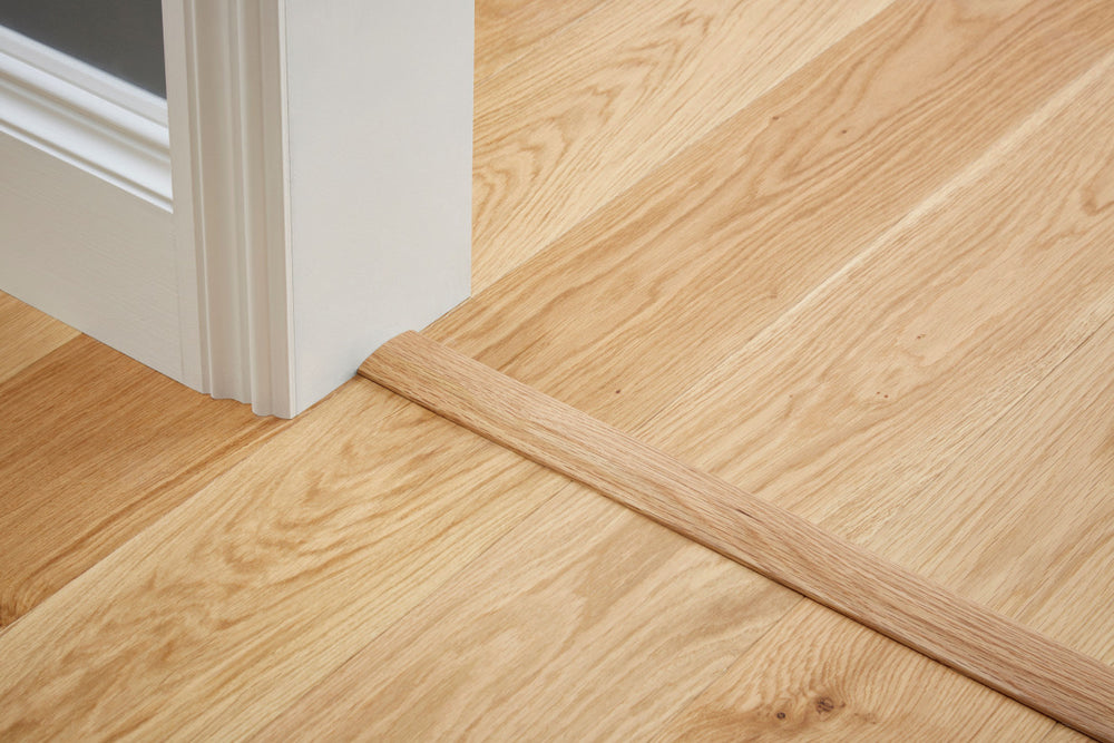 Oak Twin Threshold 16 50 900 with Fixing Unfinished